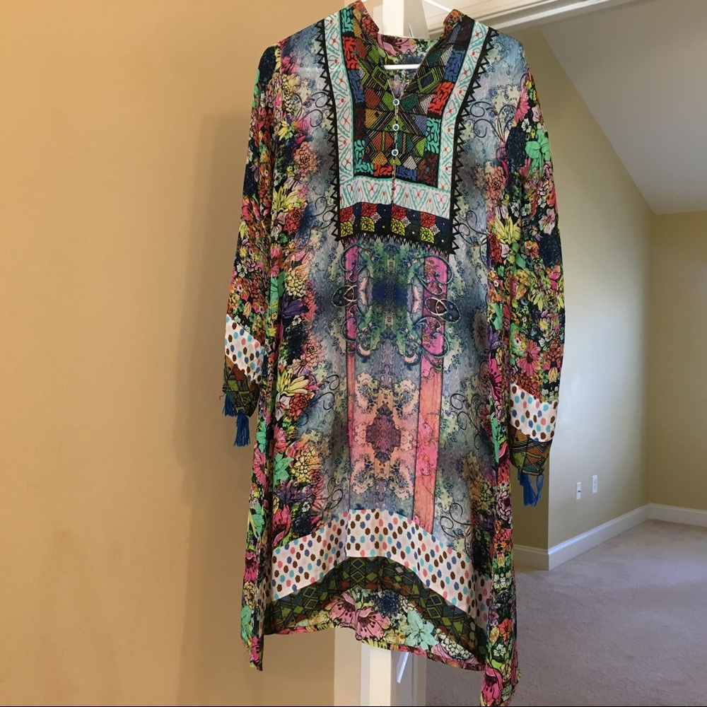 *New* So Kamal Pakistani DigitalPrint Kurti Kameez
